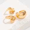 DIEZI 3pcs/set Sweet Cool Geometric Finger Rings For Women Girls Men Punk Gold Silver Color Metal Knuckle Joint Ring Jewelry