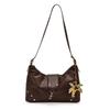 2026 Women's Retro Leather Tote: Large Capacity, Solid Color, Commuting Shoulder & Crossbody Bag