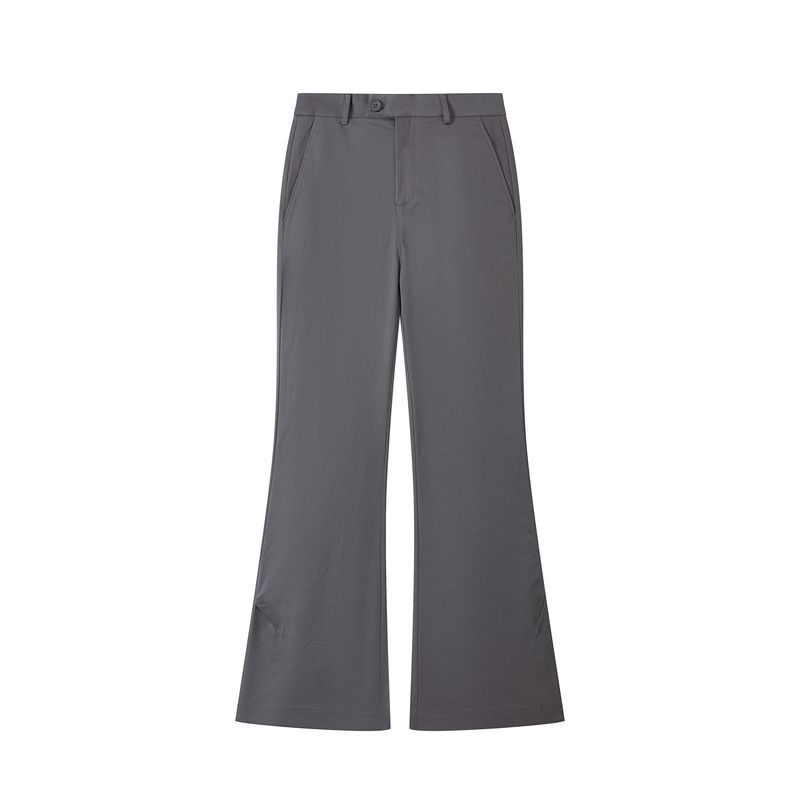 

Thelight Four Seasons All-Match Commuter Casual Suit Pants Women High Quality Slightly Pull Long Straight Legs Smoky Gray High Sense of Intelligence Grey L