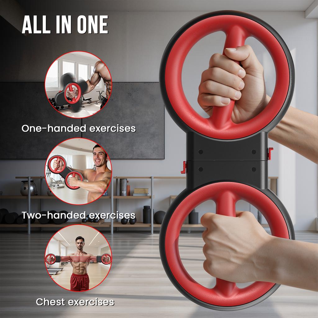 Adjustable Arm Strength Trainer Upper Body Workout Equipment To Build Forearm Wrist Chest Muscles Workout Accessories