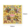 100PCS Stationery Children Sticker Cartoon Capybara Water Cup Decal  Birthday Gift