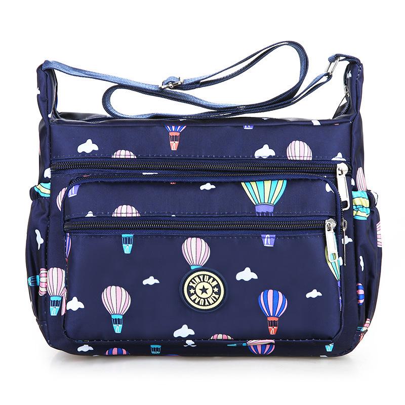 Large Capacity Women's Single-Shoulder Crossbody Bag - Stylish Oxford Nylon for Middle-Aged Moms