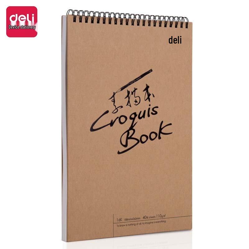 Deli 16K Coil Bound Sketchbook