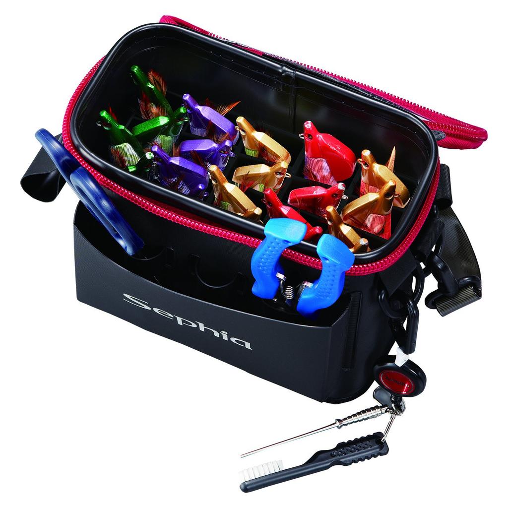 SHIMANO Sephia Boat Edge Squid Pouch Black BK-248Q