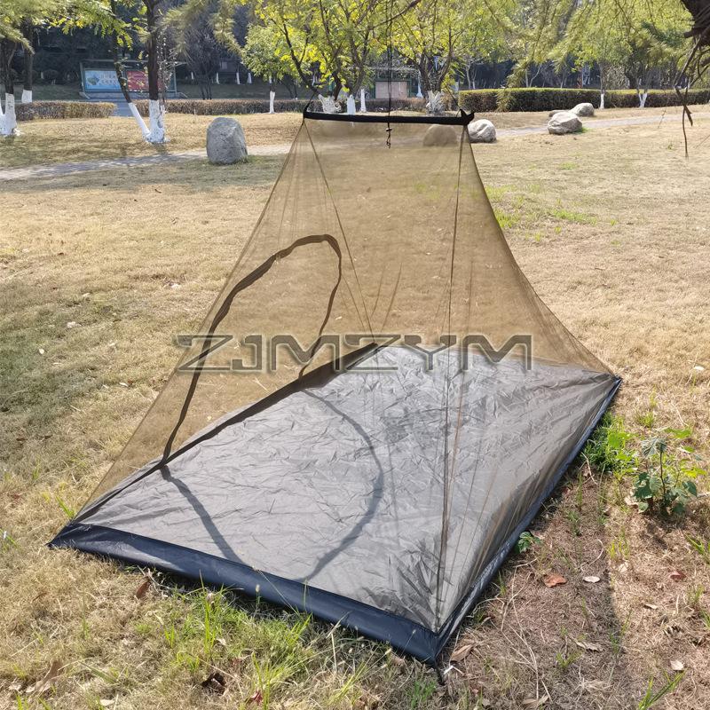 Outdoor 2 Person Inner Mesh Camping Tent Hanging Mosquito Net Hiking Adventure Bushcraft Camping Mosquito Net Tent