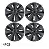 4PCS For TESLA Model 3 Highland 2024 Vehicle Full Coverage Wheel Cover Cap 18 Inches Hubcaps Automobile Replacement Accessories
