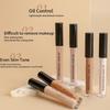 Vloeibare Concealer Mat Hoge Dekking Waterdicht Oliecontrole Hydraterend Langhoudend Concealer Professionele Gezichtsmake-up