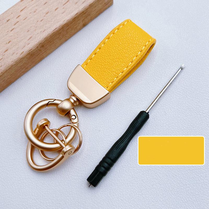 Kawaii Stylish Flip Fur Keychain Upgrade Your Car Keys  Perfect for Men and Women Suede Leather Luxury Car Keychain Keyring