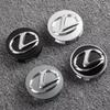 PEOB7 4Pcs 62mm Car Wheel Center Hub Cap Rim Refit Dust-proof Cover For Lexus NX200T ES200 ES350 IS300 RX240 GS450h LS500h Accessories