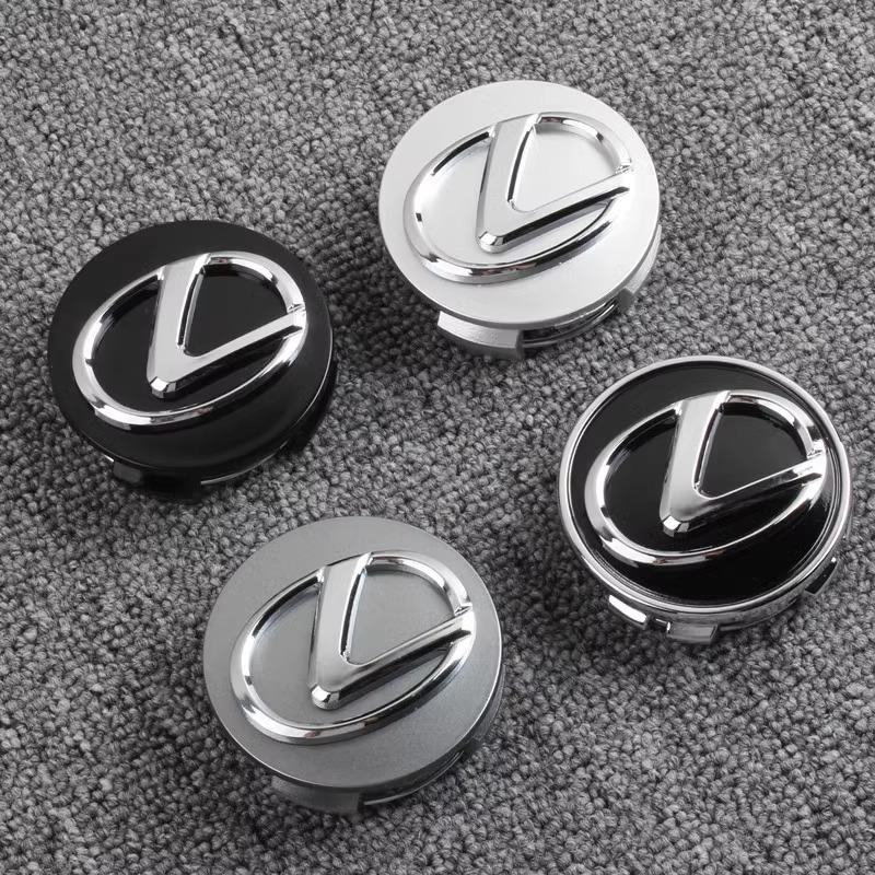 PEOB7 4Pcs 62mm Car Wheel Center Hub Cap Rim Refit Dust-proof Cover For Lexus NX200T ES200 ES350 IS300 RX240 GS450h LS500h Accessories
