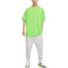 Nike Air Pure Color Logo Round Neck Slit Hem Short Sleeve T-Shirt Men Tops Green DX0157-313