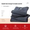 Windproof Wool Fleece Knee Pads for Winter - Warm, Non-Slip, Coldproof, Joint Support with Mugwort and Cashmere