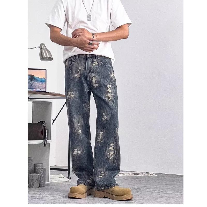 

JYL Couples Jeans Cleanfit Black Flared American Vibe Slim Denim M кембридж синього кольору