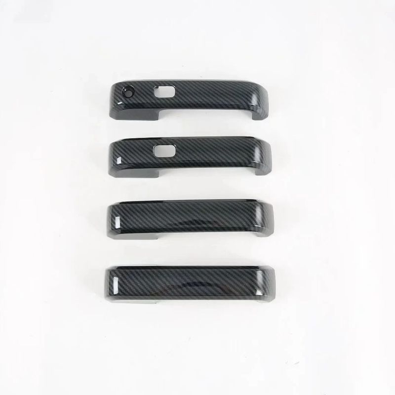 For Ford F150 F-150 2015 2016 2017 2018 ABS Glossy Black Door Handle Cover Trims Decoration Sticker Car Accessories