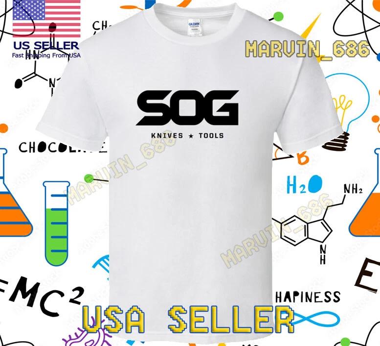 NEW SHIRT SOG KNIVES & TOOLS HUNTING RACING LOGO T-Shirt FUNNY SIZE S-5XL 3XL