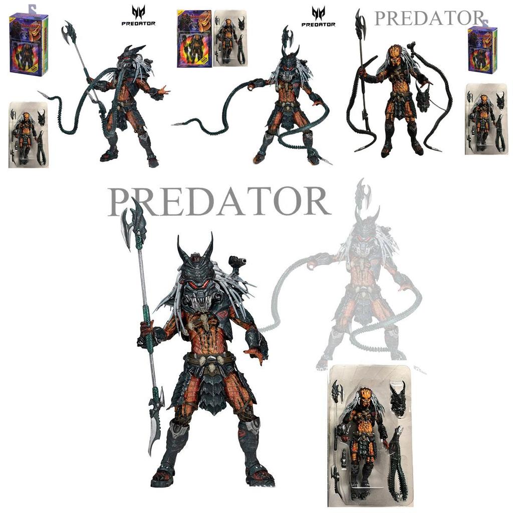 Neca Predator Kenner 7 – Hochdetaillierte 18 cm große Predator-Actionfigur aus PVC