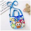 Labubu New Cartoon Canvas Shopping Bag Crossbody Bag Cute Little Girl Handbag Bag Travel Leisure Handbag