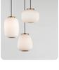 Wabi-Sabi Style Nordic Glass Pendant Light for Japanese Modern Minimalist Decor