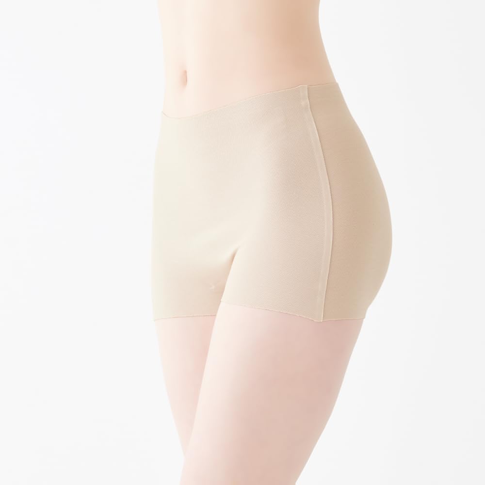 Gunze KIREILABO Warmth That Your Body Will KL9762 Full-Length Shorts, Love,