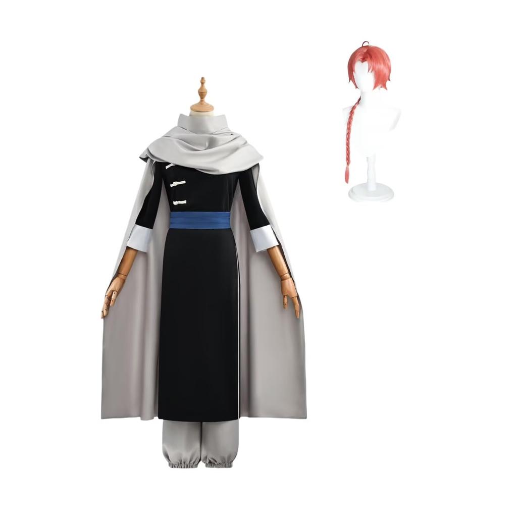 DOKITOKI Kamui Cosplay Costume, Yato Clan Undershirt with Cape, Size XL