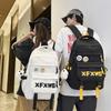 Korean Ins Style High Appearance Harajuku Trendy Couple Backpack Junior High and High School Students Light and Large Capacity Schoolbag Girl