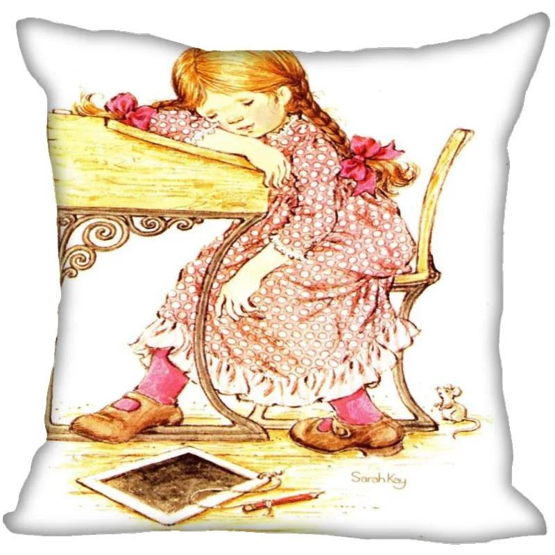 

45x45см Наволочка из полиэстера Sarah Kay Украшение детской комнаты Наволочка для подушки Гостиная Кресло Диван Украшение дома 1007 45x45cm 18x18in