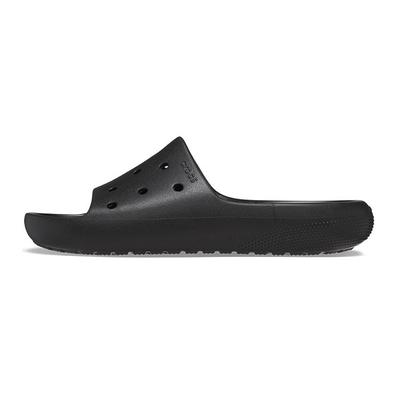 Eva Monochrome Round Toe Slide Sandals Unisex Sandals Black 209401-001