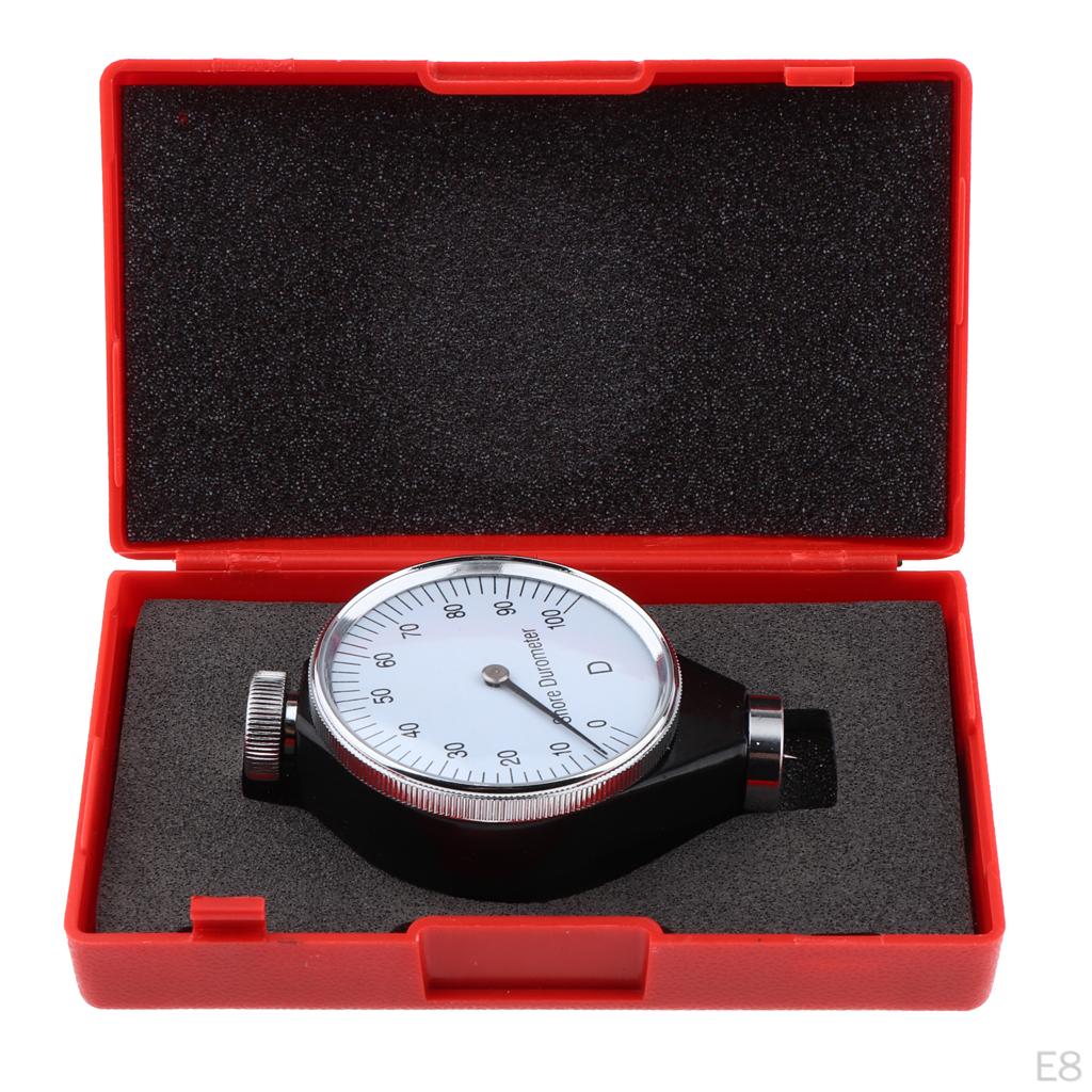 /C/D Hardness Durometer, Accurate And Easy to Use, 0-100HA / 0-100HO 0-100HD
