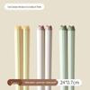 Luxury Minimalist Anti-Mold Alloy Chopsticks Set - High-Temperature Resistant, Lightweight, for One Person.