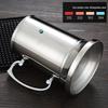304 Stainless Steel Flame Cocktail Shaker & Beer Mug