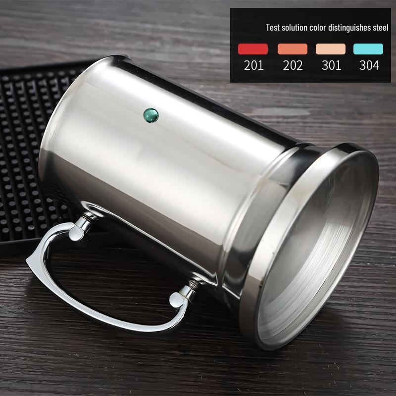 304 Stainless Steel Flame Cocktail Shaker & Beer Mug