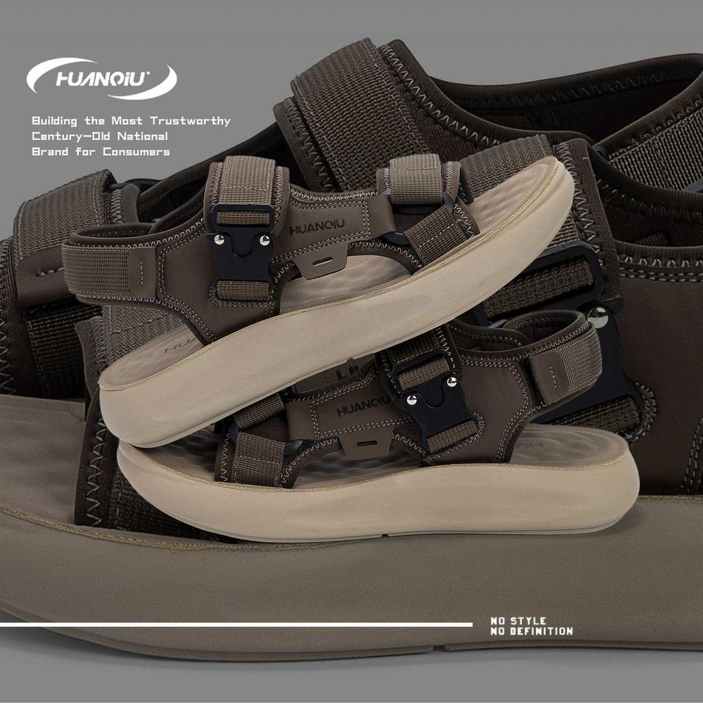 Global casual sandals men's ZHQ-JY019 summer wear light beach shoes trendy open-toed soft-soled cool slippers