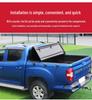 Waterproof Three-Fold Soft Tonneau Cover for SAIC MAXUS T60/T70/T90 MG Pickup