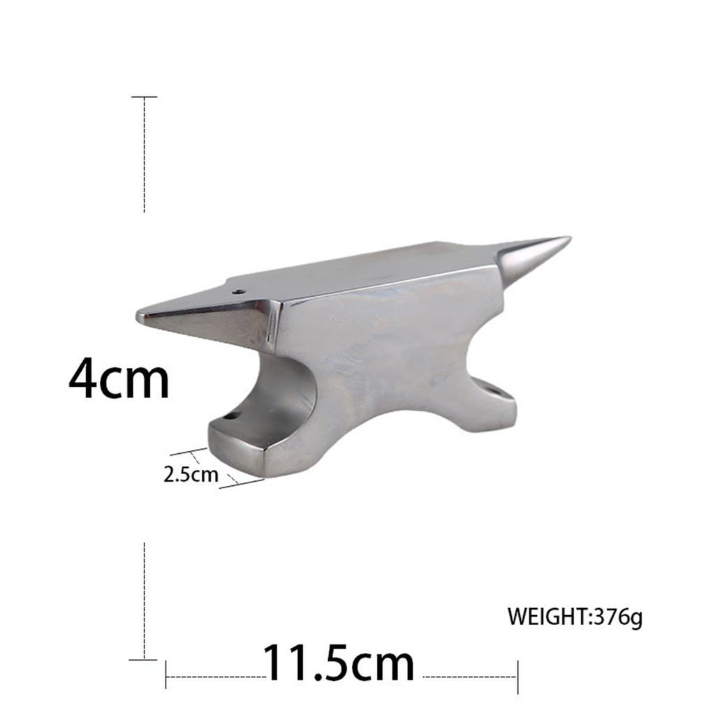 Double Horn Anvil Steel Block Correcting Rings Making Supplies Kit for Silversmith Tool Work Bench Mini Horn Anvil Jewelry Tool