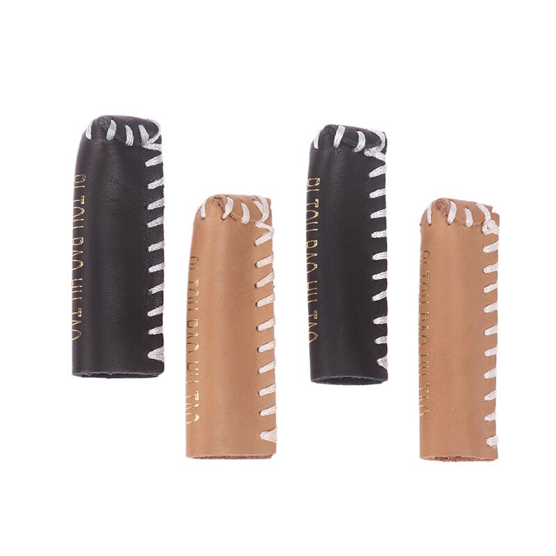 Snooker Billiard Cue Tip Head Protective Leather Cover Cue Head Protector Sturdy Outdoor Sports Accessories