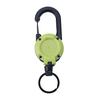 1/4Pcs Retractable Keychain with 60CM Steel Cord Heavy Duty Carabiner Badge Reel ID Holder Extendable Camping Hiking Hanging Buckle Keyring