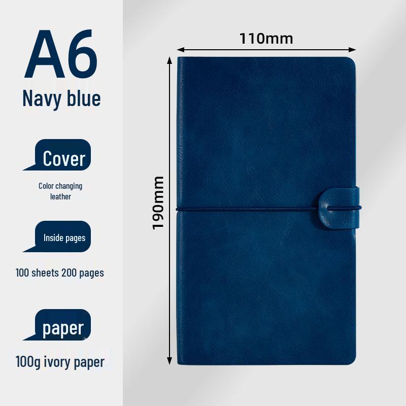 A6 Travel-Size Literary Journal Diary