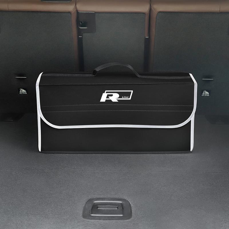 OPQ1 2026 Hot VOLKSWAGEN Car Trunk Organizer Bag Folding Tidying Box Storage Bins For VW GTI Polo Golf Passat Tiguan Arteon Touareg T