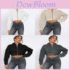 Streetwear Womens Short Sleeve Hoodie With Zipper For Fall Winter Casual Wear