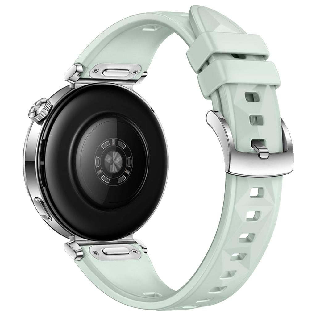 18mm FKM Gumový Řemínek pro Garmin Venu 4 41mm 3S 2S Forerunner 265S 255S Řemínek pro Huawei Watch GT 6 41mm 5 Pro 42mm Náramky