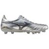 Mizuno Morelia Neo 4 Soft Comfortable Non-Slip Durable Soccer Shoes Unisex Soccer Shoes Silver P1GA253004