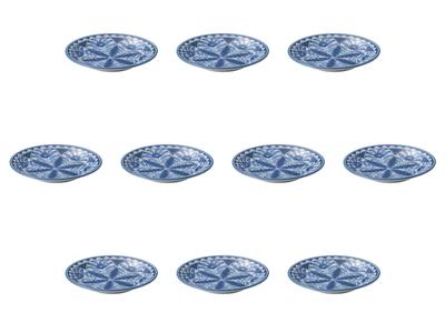 Set of 10 Orient 4.0 Plates [12.8 X 2cm] | Small Plates by Setomonohonpo