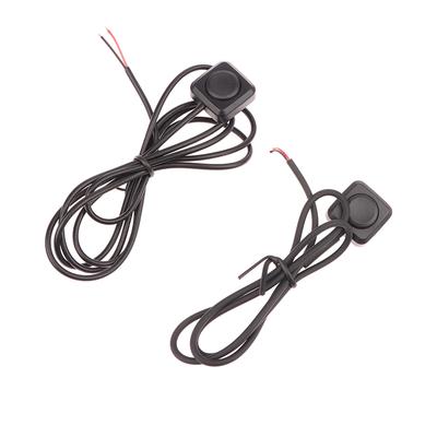 1Pc Push Button Pre-Wired Waterproof Mini Momentary Push Button On Off Switch With 50/70/90Cm Wires For Truck Boat Automotive