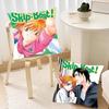 Manga S-skip B-Beat Pillow Case Fashion Square Pillowcase Bedroom Sofa Room Ins Decoration Leisure