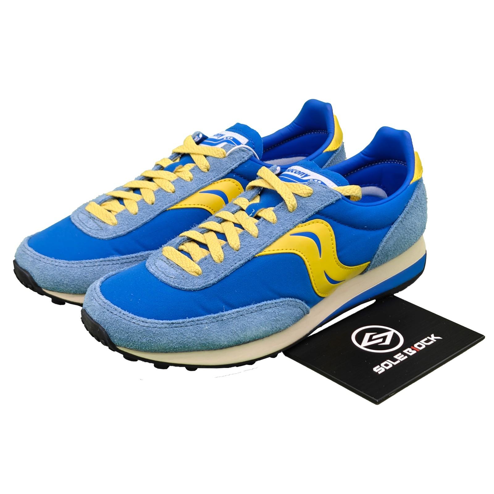 Saucony Trainer 80 Original Blue Mustard - S70883-1 38.5