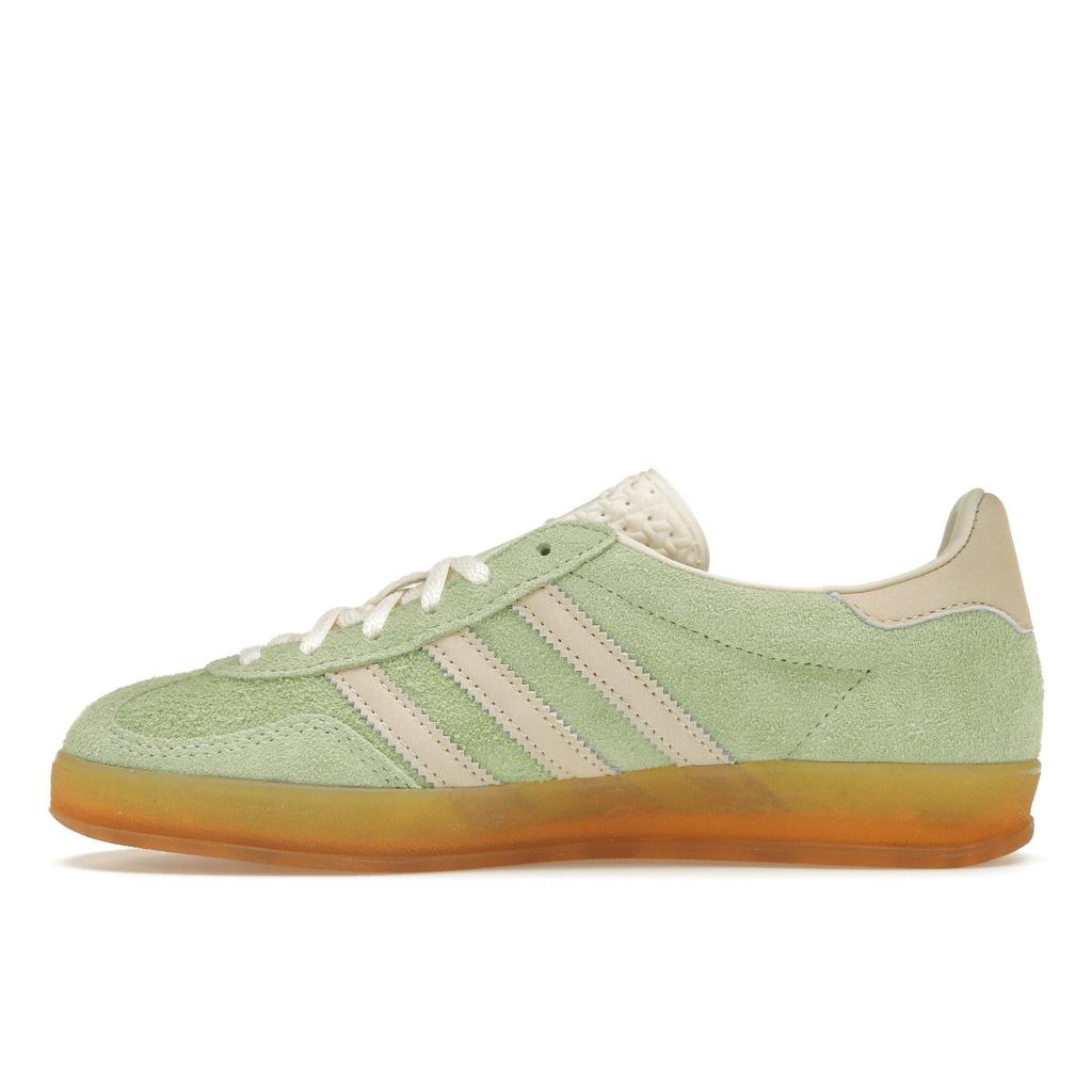 Adidas Gazelle Indoor Green Spark Women Sneakers Semi-Green-Spark Almost-Yellow Cream-White IE2948