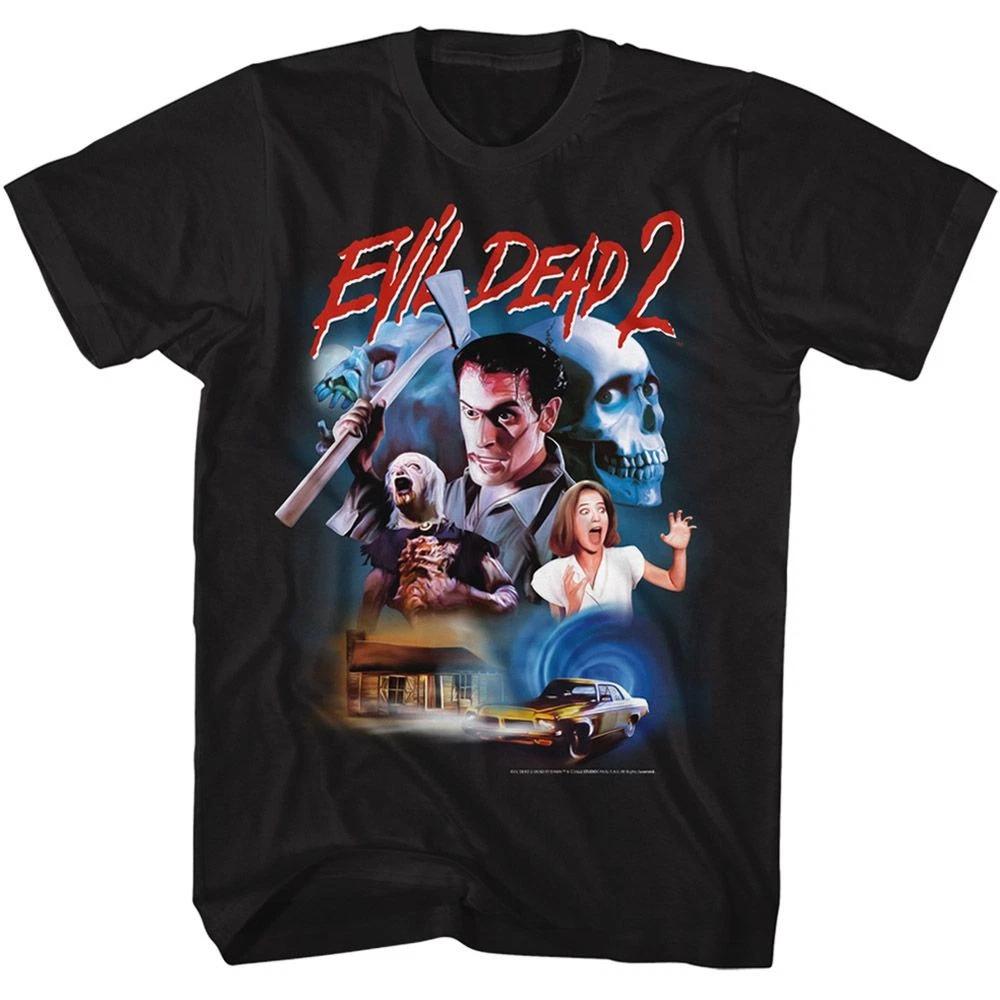 Evil Dead Collage Drawing Movie Shirt 100