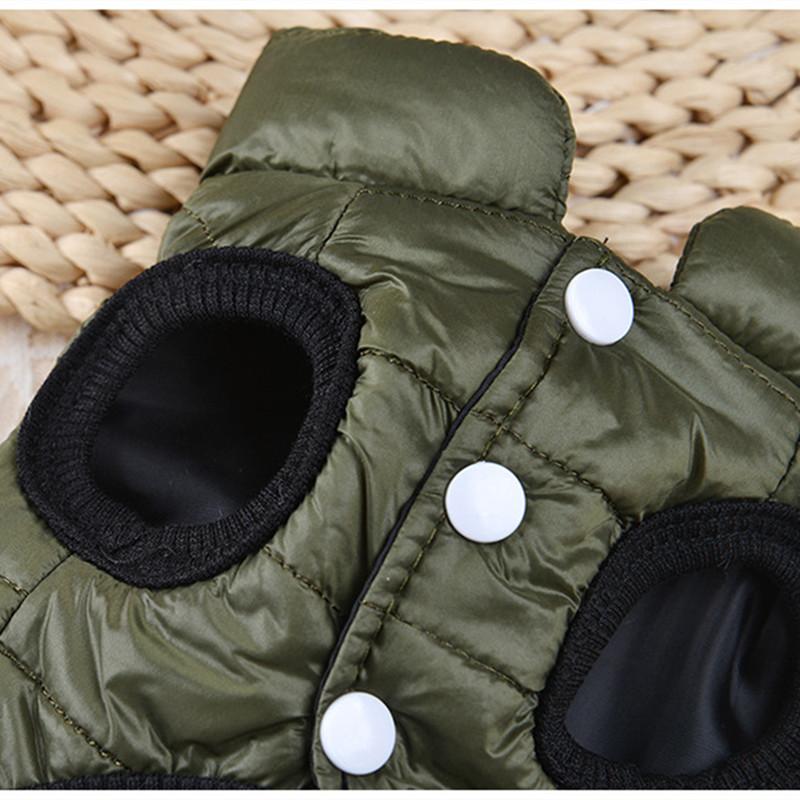 Winter Pet Costume Pet Down Jacket Dog Clothes for Small Dogs Puppy Warm Vest Coat Chihuahua Shih Teddy French Bulldog Outfits