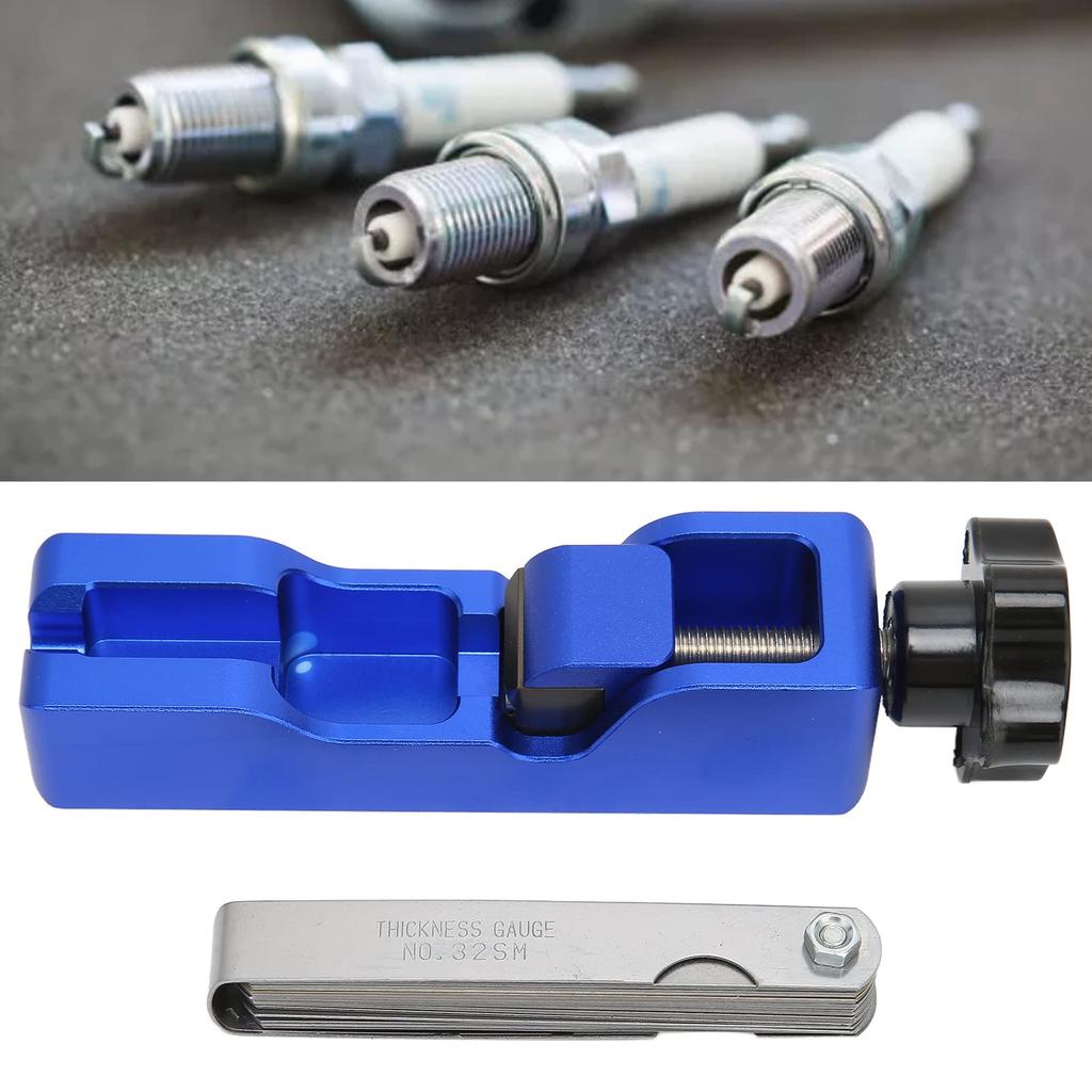 Spark Plug Gap Tool with Gap Gauge Universal Spark Plug Caliper Spark Plug Metal