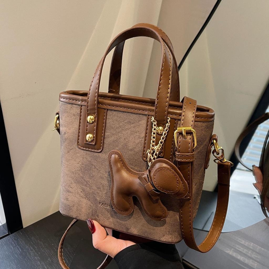 Premium Retro Small Bag Women'S Bag Popular Messenger Bag Portable Bucket Bag